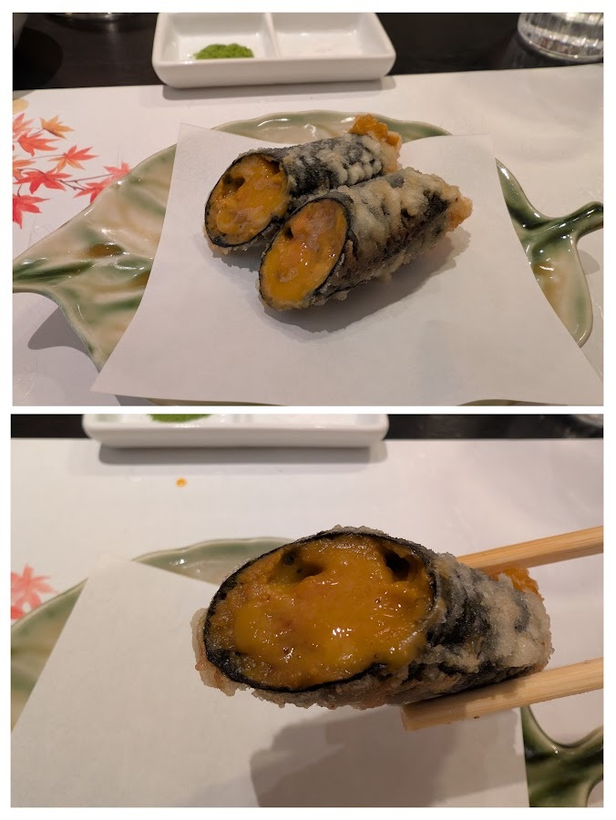雲丹磯辺巻き