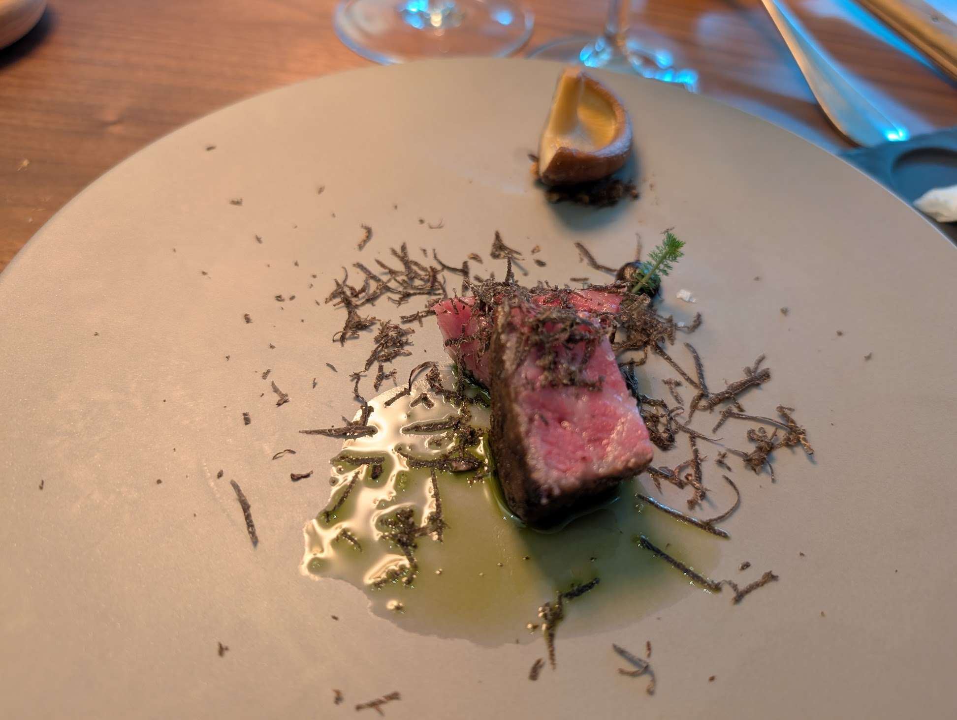 宍粟牛與黑松露