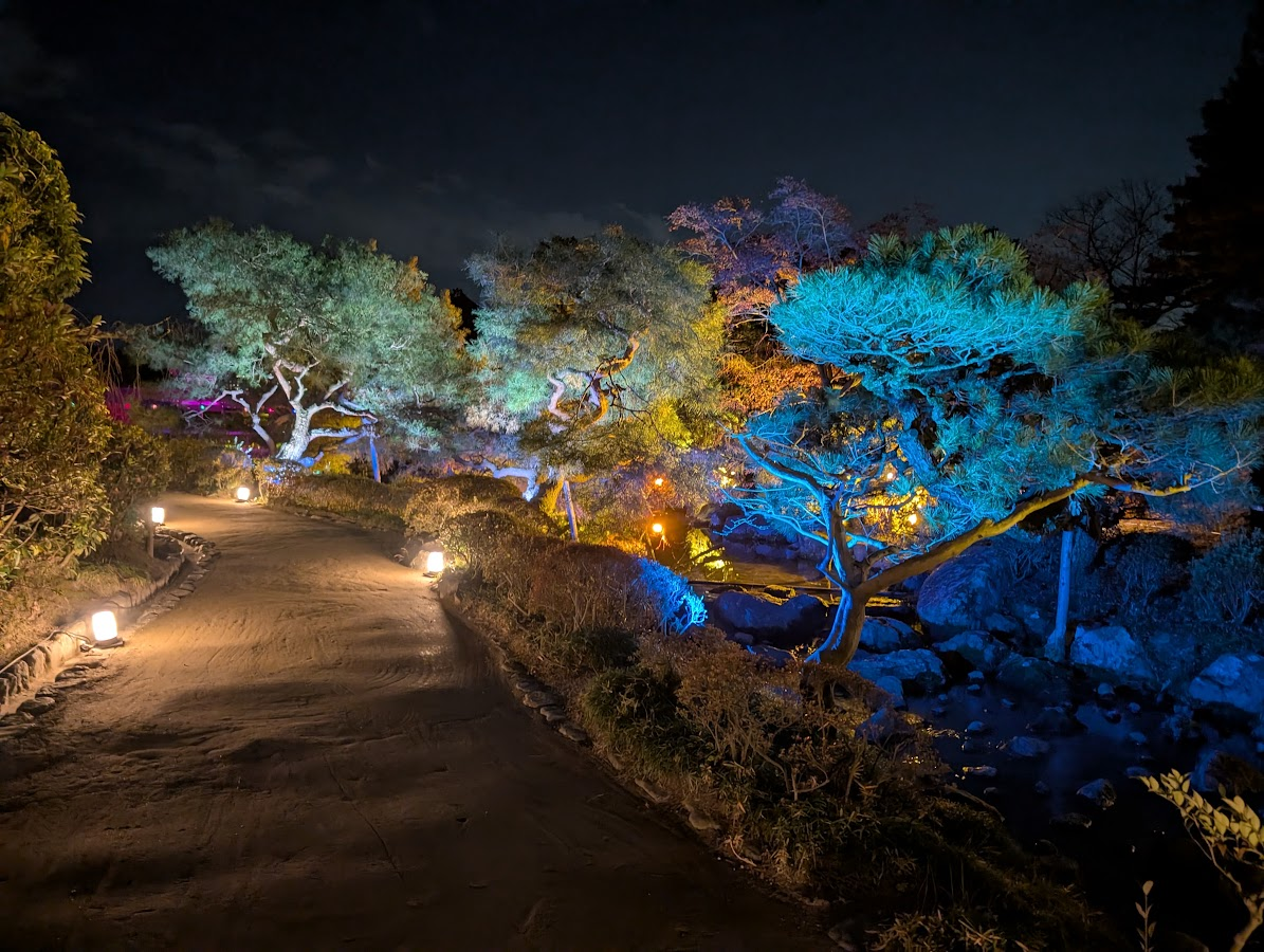 地主神社附近