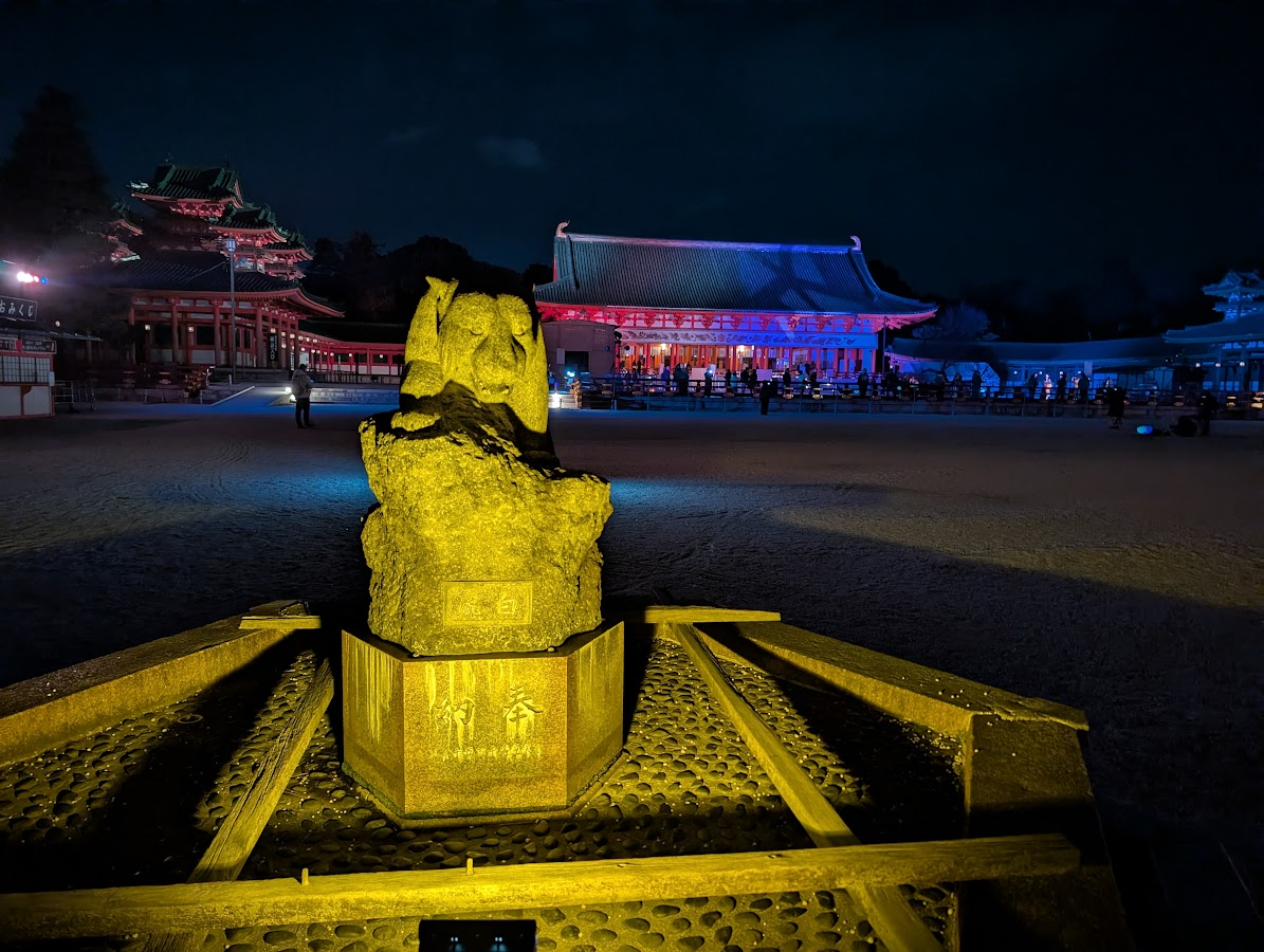 手水舎白虎