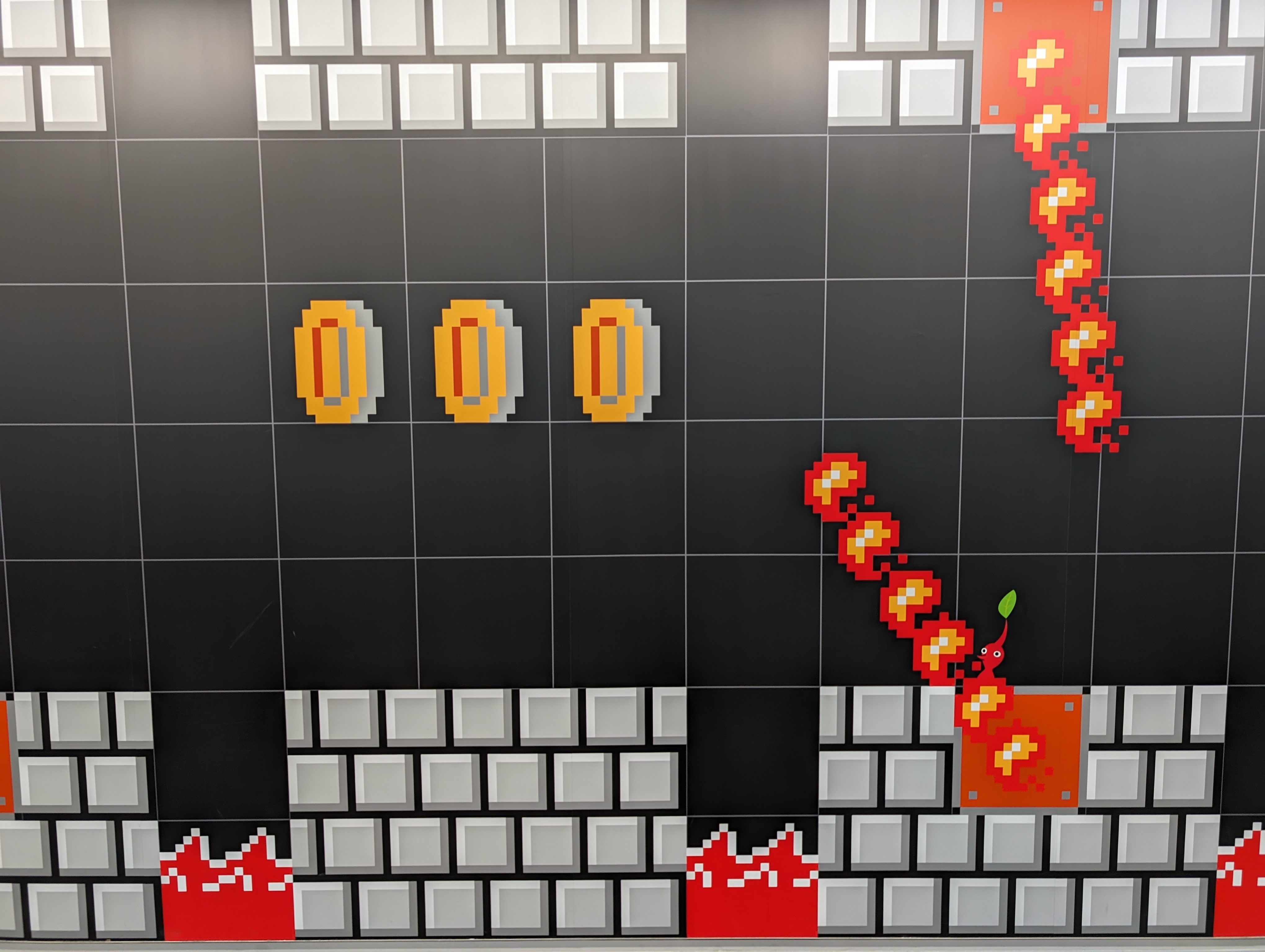 躲在場景中的皮克敏