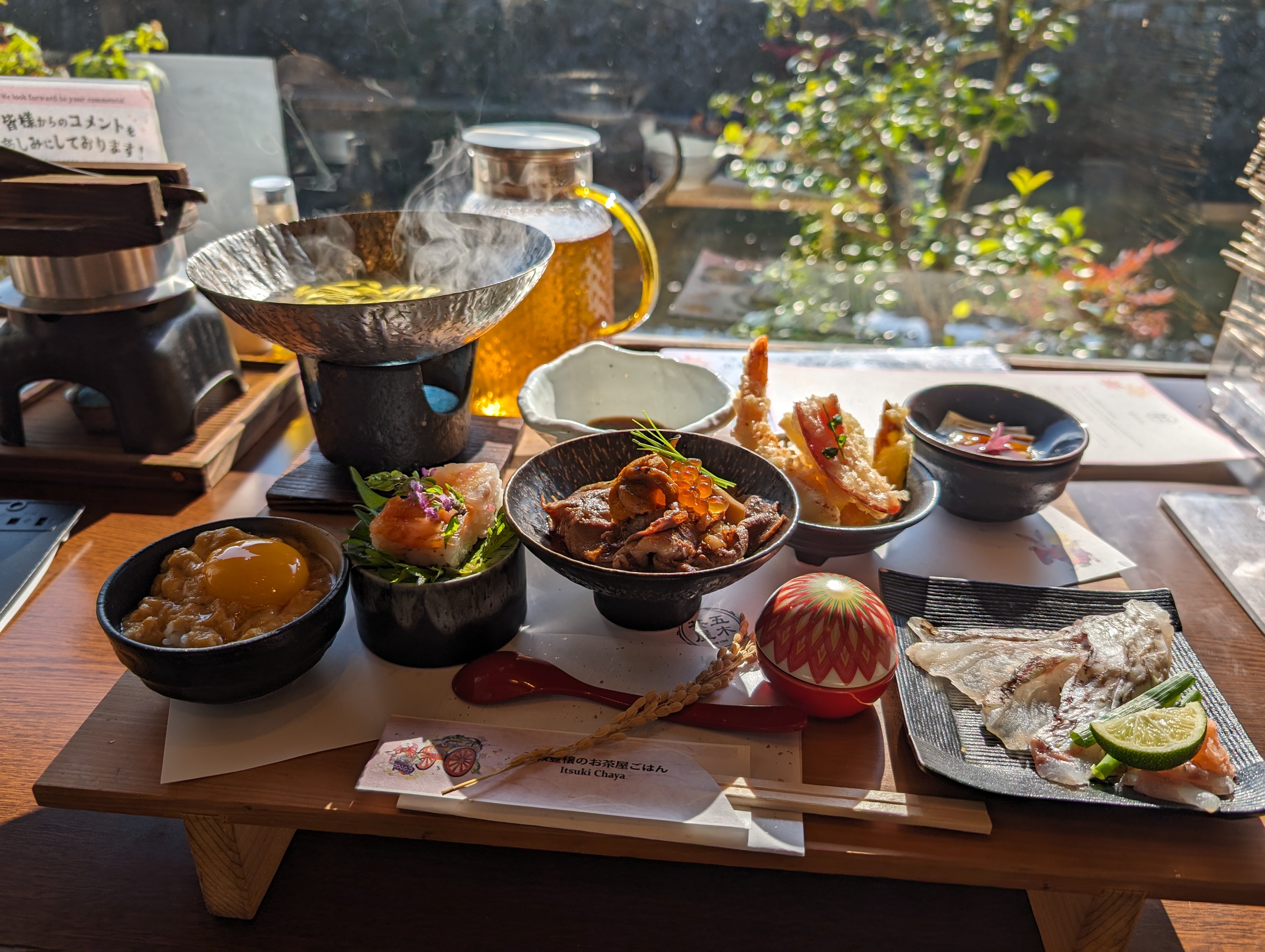 京丼五種食べ比べ膳