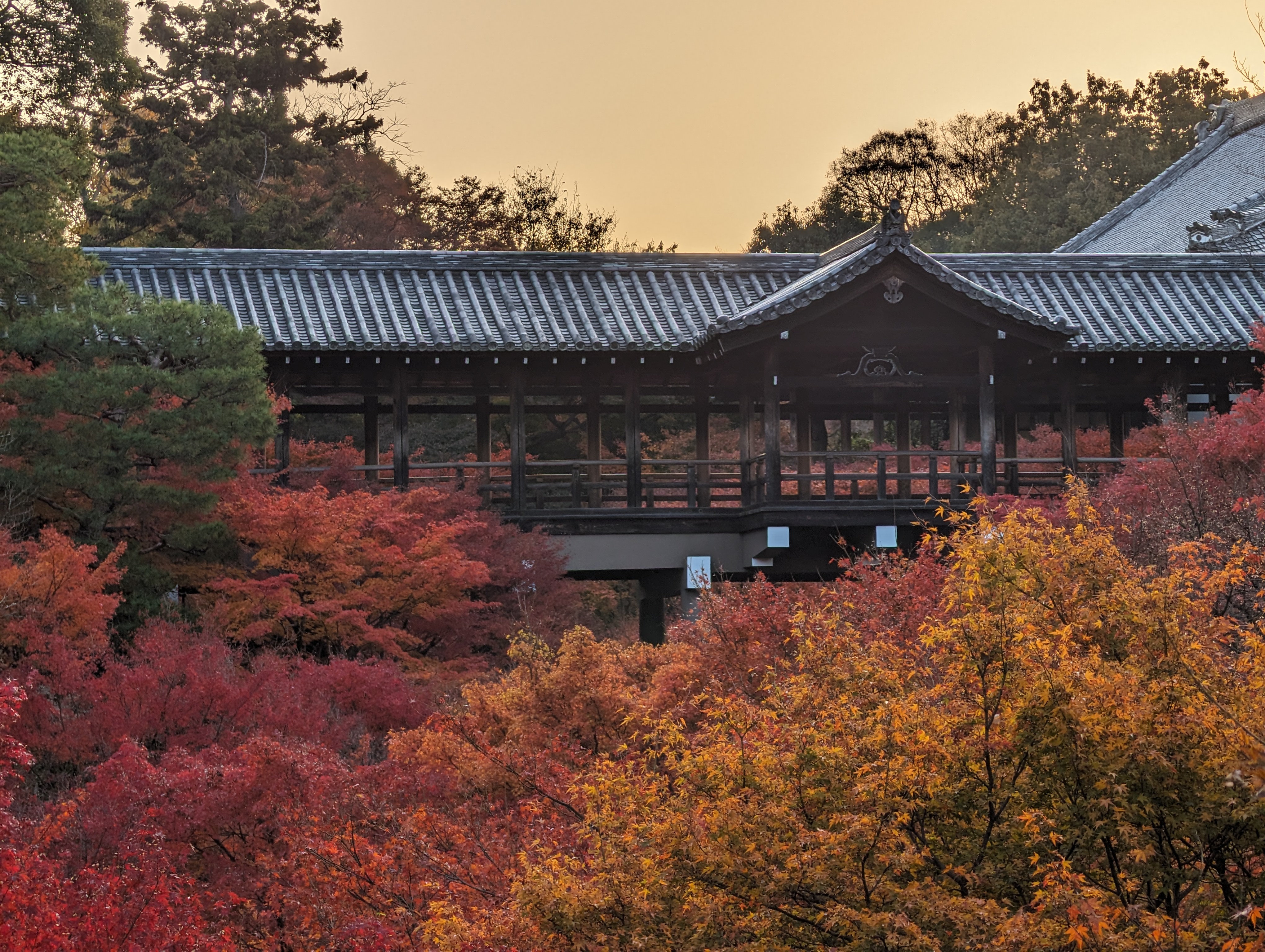 臥雲橋上拍沒有半個人的通天橋