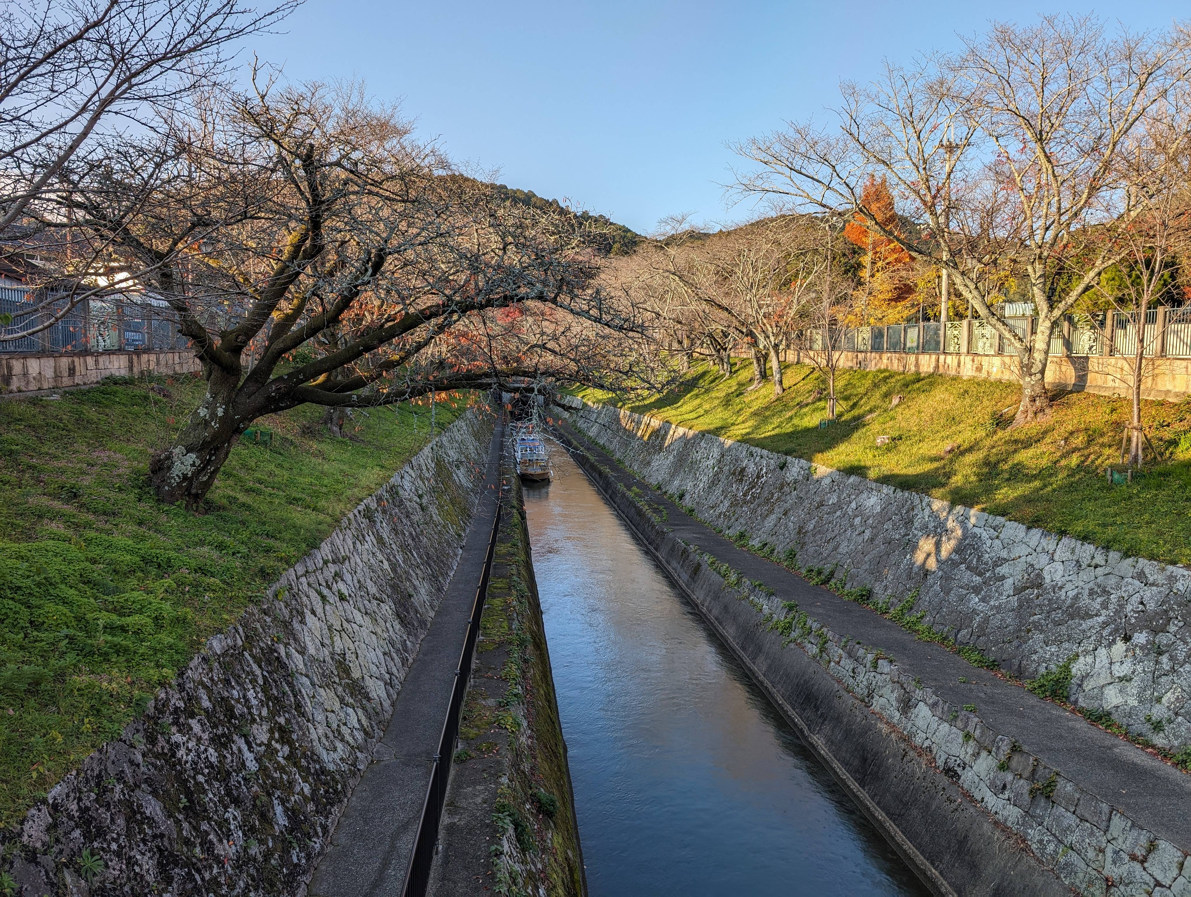 琵琶湖疏水道大津乘下船場