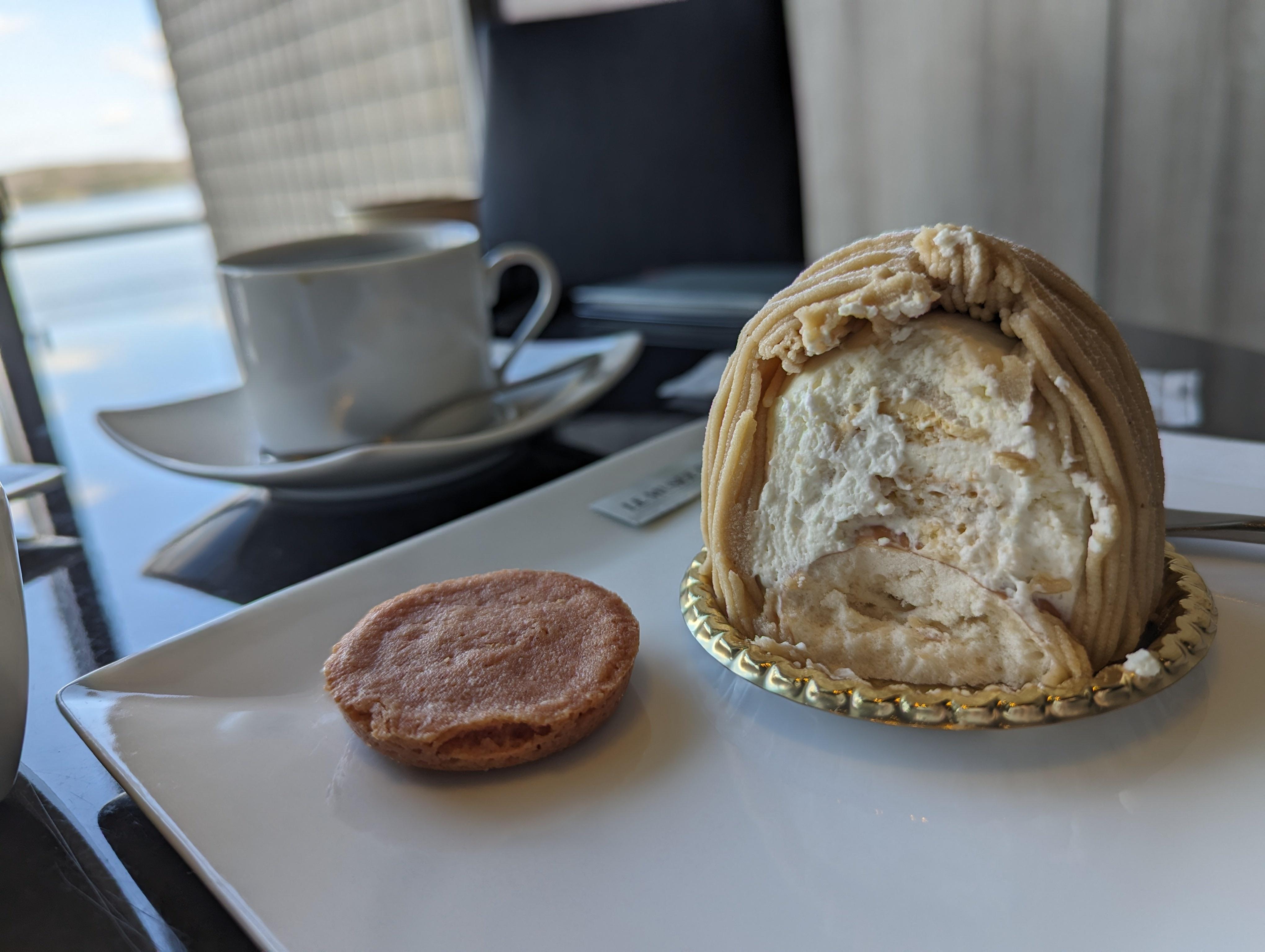 モンブラン斷面