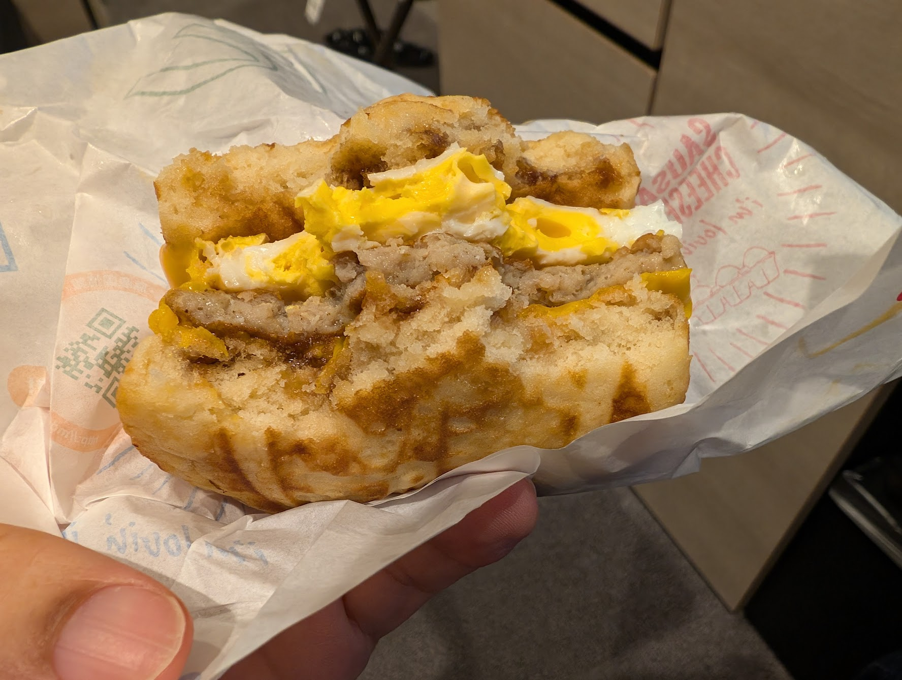 マックグリドル ソーセージエッグ