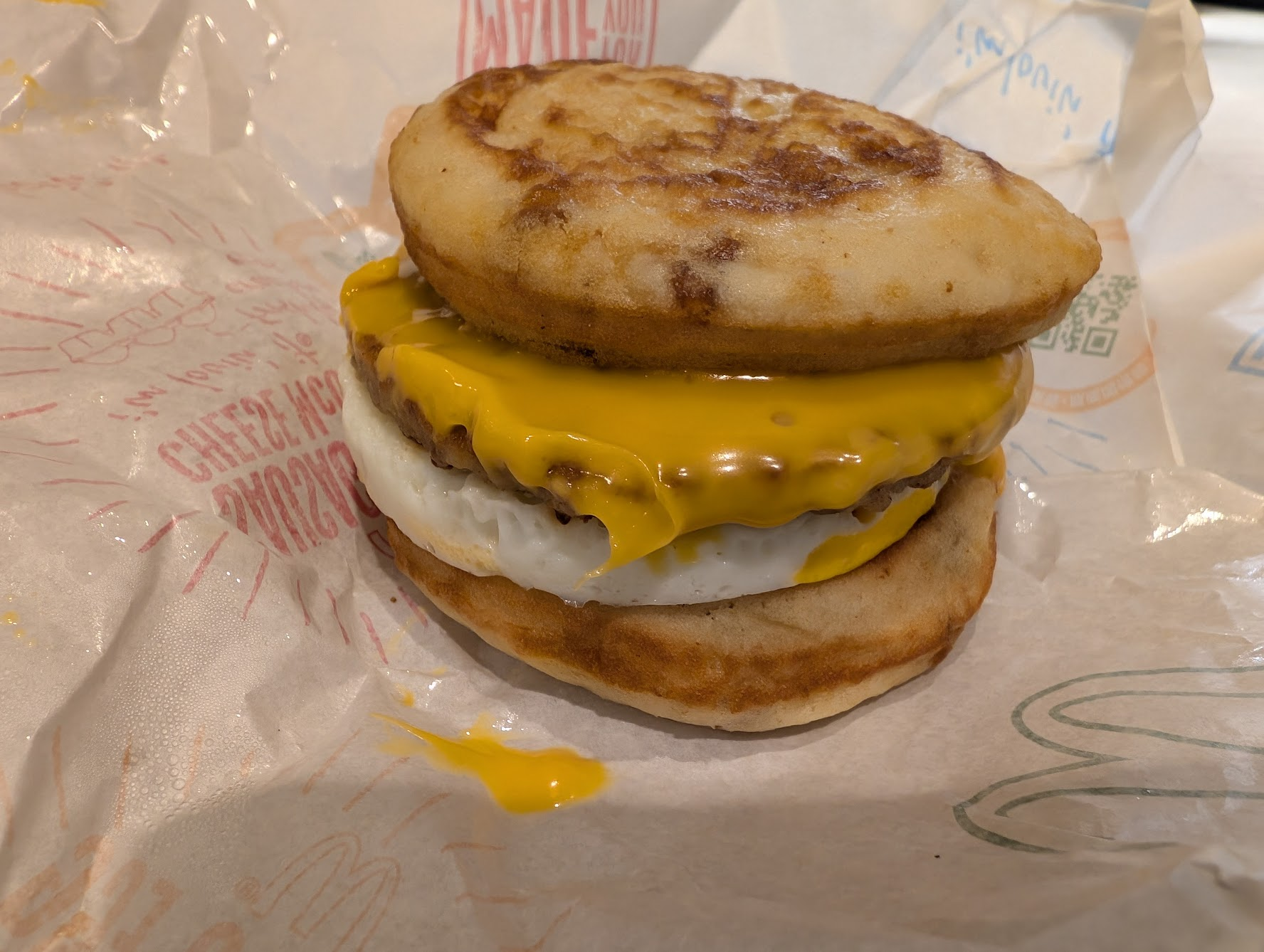 マックグリドル ソーセージエッグ