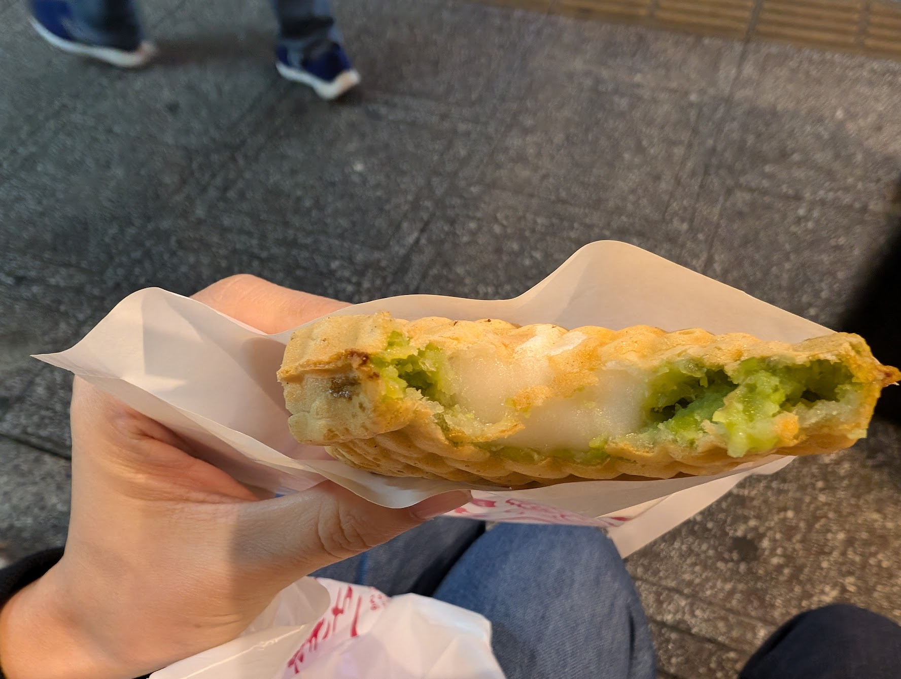 毛豆口味的鯛魚燒