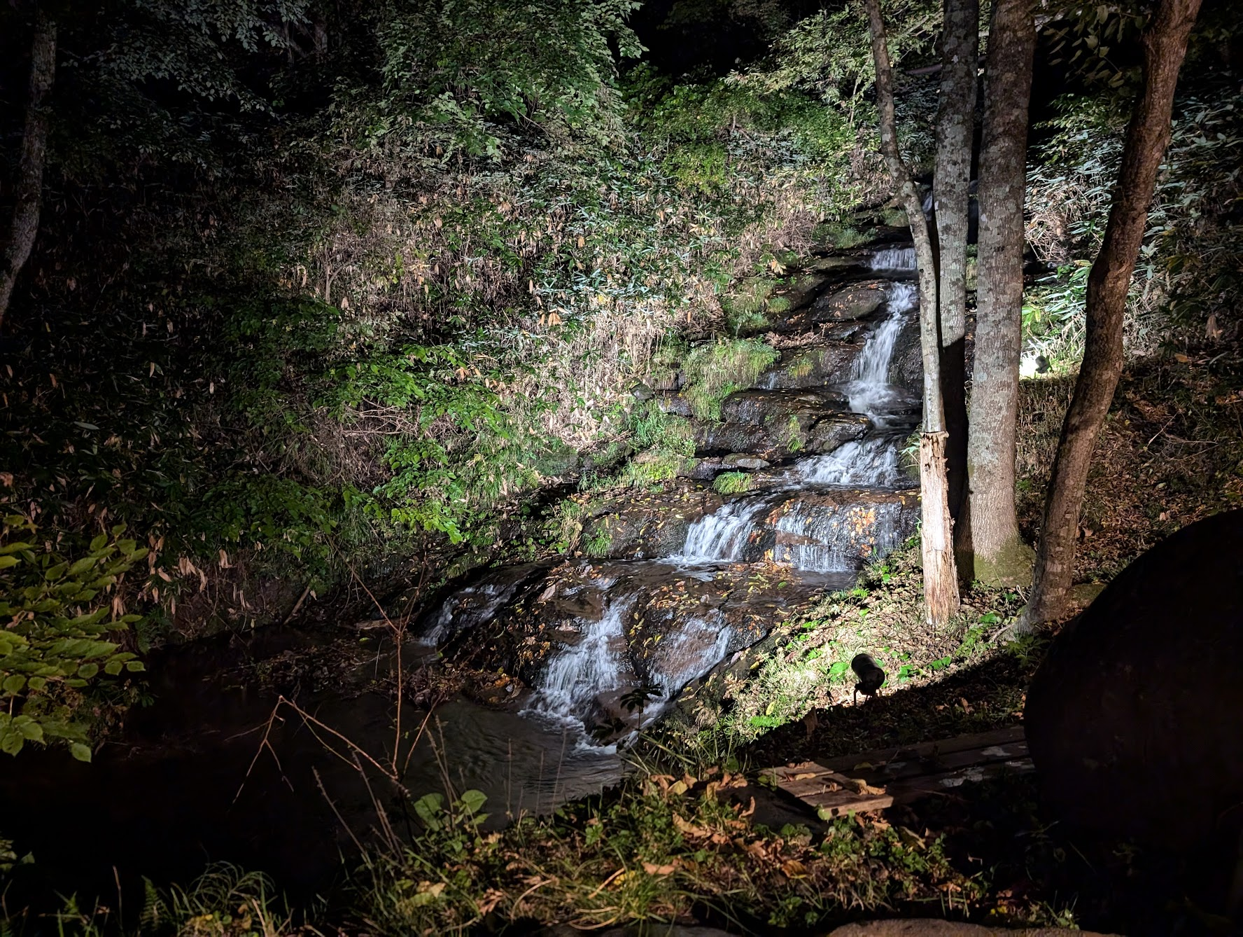 八重九重脇の滝